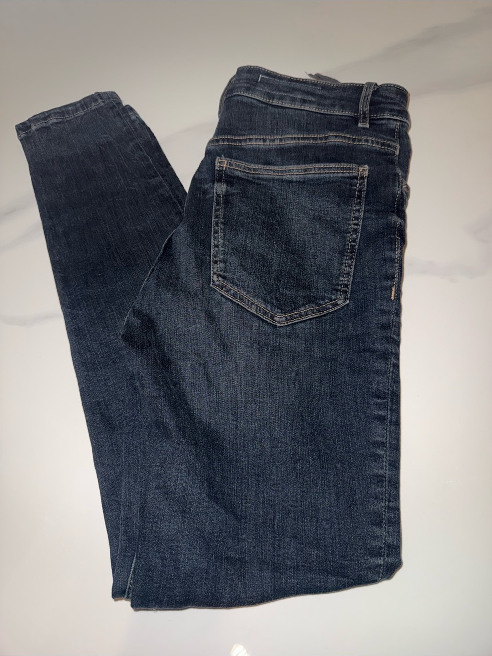 Zara Skinny Jeans in Dark Indigo